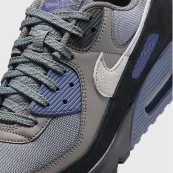Nike Air Max 90 - Smoke Grey Diffused Blue - Men’s Size 11.5 - NEW! - Picture 4 of 8